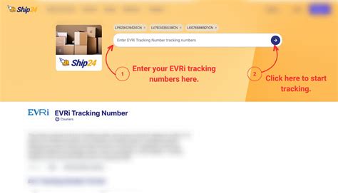 evri tracking number